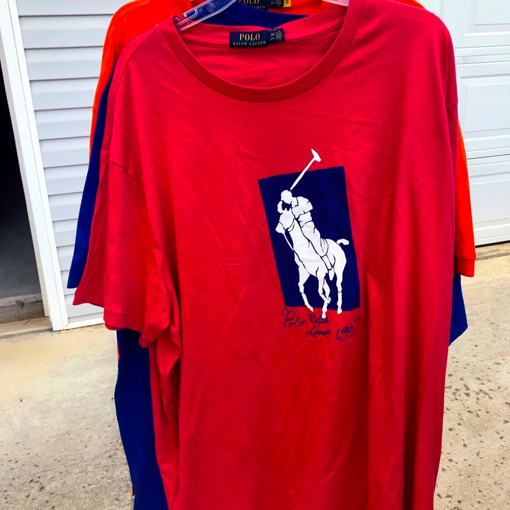 Men polo shirts. New with tags attached